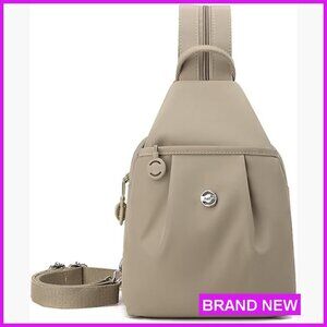 Convertible Backpack Crossbody Bag Oxford Cloth Street Fashion Daypack
